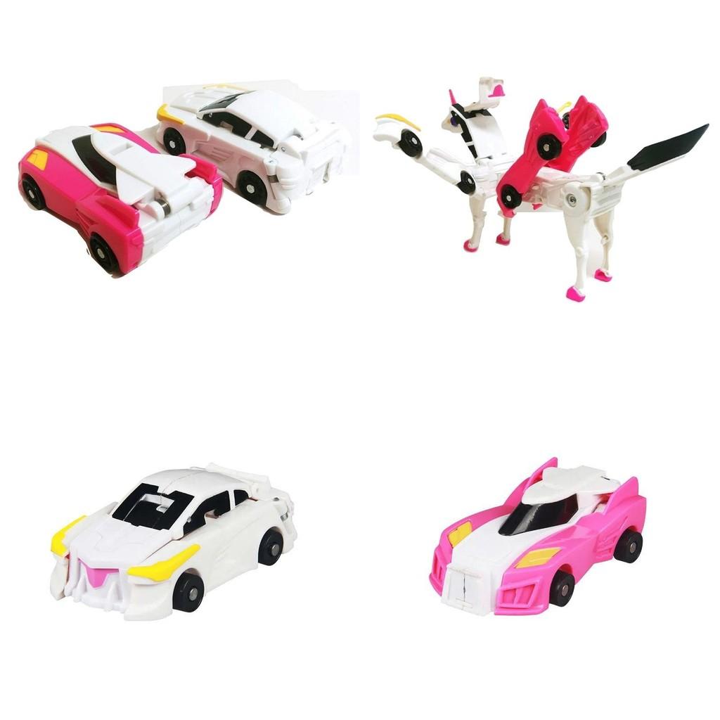 Unicorn Robot Vehicle Collection Hello Carbot Magnetic Toy For Kids' Imaginative Play