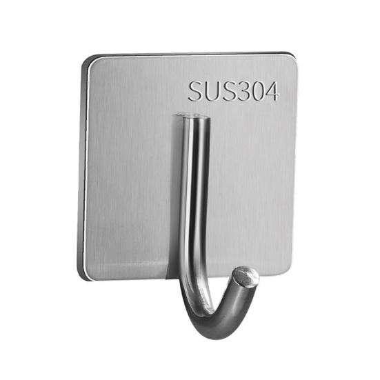 1/6 шт. настенные вешалки из нержавеющей стали прочные самоклеящиеся крючки для полотенец нержавеющие устойчивые к коррозии