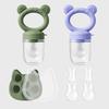 1 Set Food Grade Teething And Feeding Pacifier Silicone Fruit And Vegetable Feeder For Infants And Toddlers 6-36 Months