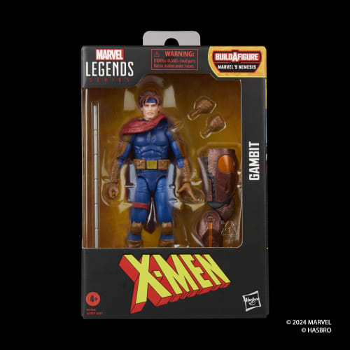 Hasbro Marvel Legends Series Gambit, X-Men Comics Collectible 15cm Action Figure G0794 Authentic