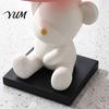 Aromatherapy Holder 3D Printed Bear Jewelry Tray, Cute Desktop Storage Organizer for Tray Keys and Trinkets, Decorative Bedroom Living Room
