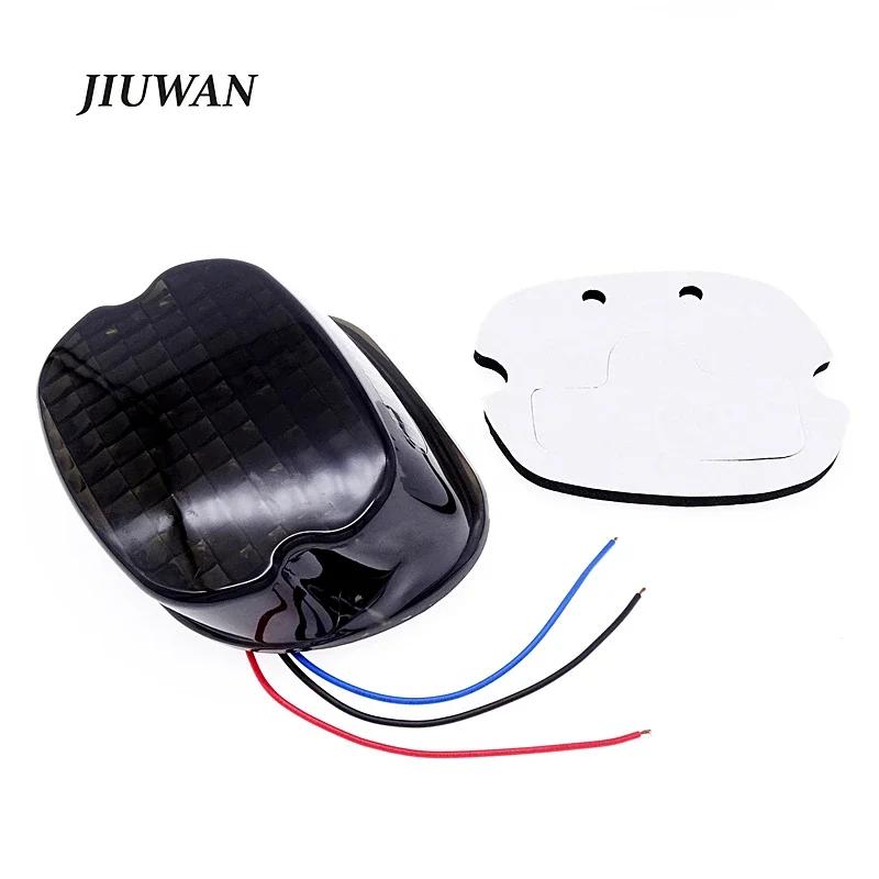 Universal Motorcycle LED Tail Light Smoke Lens Rear Brake Light Accessories for Harley Road King Softail Dyna Sportster XL1200