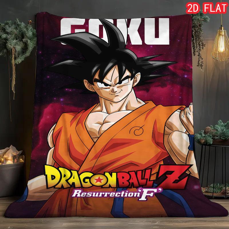 Dragon Ball New Design Blanket Fashion Flannel Printed Blanket for Anime Fans Home THW