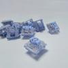 Gateron NuPhy Wisteria (Т55) Низкопрофильный переключатель 55 г Тактильный 3-контактный Ультратонкая механическая клавиатура Заводская смазка Мини Для NuPhy Air