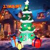 Christmas Tree Inflatable Style Decorations Built-in LED Lights Inflatable Model Indoor Outdoor Ornament Xmas Party Garden Decor