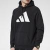 adidas Толстовки Мужские Черные С Капюшоном Умеренная Обычная GM6458
