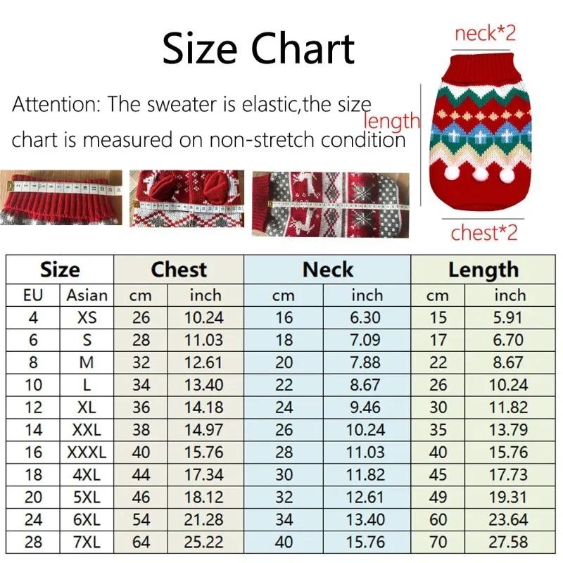 1PC Warm Pet Dog Sweater Winter Dog Clothes Knitted Puppy Cat Coat French Bulldogs Small Medium Dogs