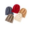 Cashmere Autumn and Winter New Unisex Solid Color Thickened Warm Fashionable Curled Knitted Casual Hat