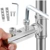 Broken Faucet Extractor Faucet Water Pipe Break Wire Extractor Multifunctional Damaged Screw Bolt Remover Set Faucet
