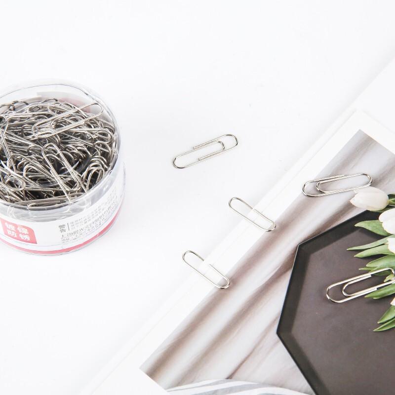 M&G Nickel-Plated Anti-Rust Paper Clips