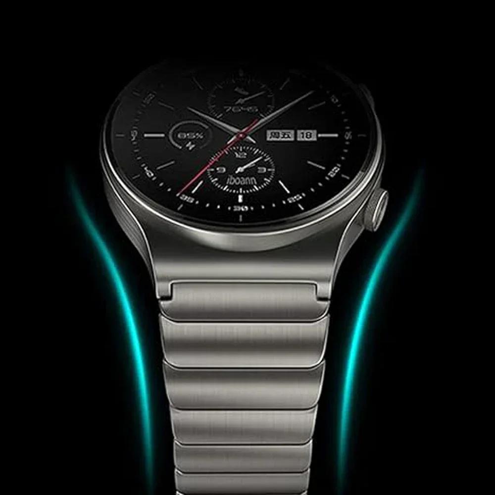 22 мм звеньевой ремешок для Huawei Watch 4 Pro GT3Pro GT4 46 мм Роскошный ремешок из нержавеющей стали для Amazfit GTR 47 мм Металлический ремешок из сплава