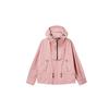 Hooded Sports Woven Jacket Women Jackets Pink F11W018704FPK