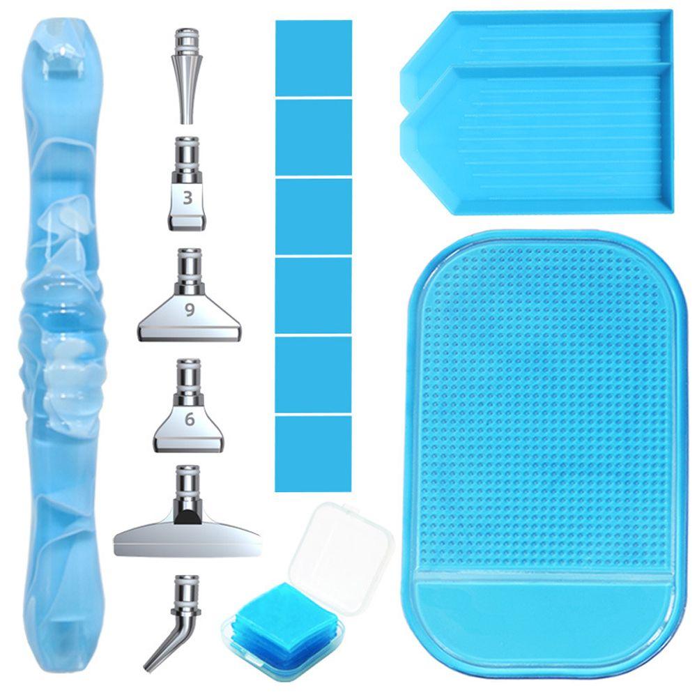 Resin Diamond Painting Pen Alloy Replacement Pen Heads Point Drill Pen Diamond Painting Glue Clay