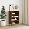 VidaXL Highboard Brown Oak 57x35x90 Cm Engineered Wood 827227