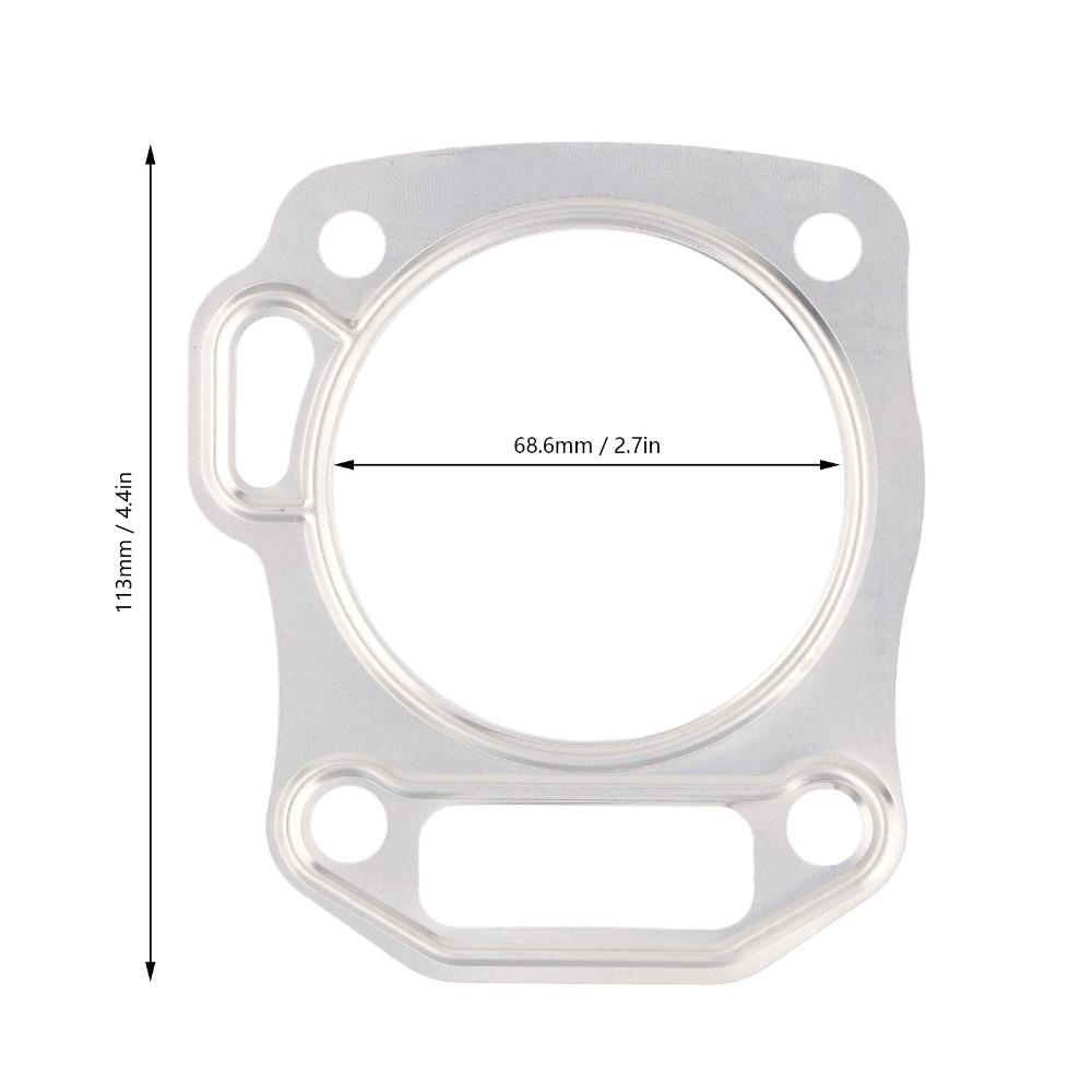 5PCS High Compression Engine Head Gasket Replacement Gasket for 168F GX160 GX200 Gasoline Engine