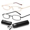 Reading Glasses Men Women Ultra-light Portable Anti-fatigue Presbyopia Eyeglasses With Case Diopters Eyewear +1.0 +1.5 +2.0 +2.5