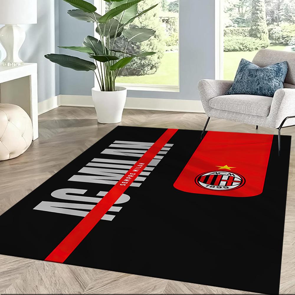 Ac Milan Floor Rug Office Rug Perfect For Foyer Game Room Bedrooms Kitchen Antislip Rug Anime Office Decor Birthdaychristmas Gift