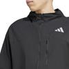 adidas Куртка Adizero для бега, черная, размер 4L, KUK41, мужская, (JF3509),