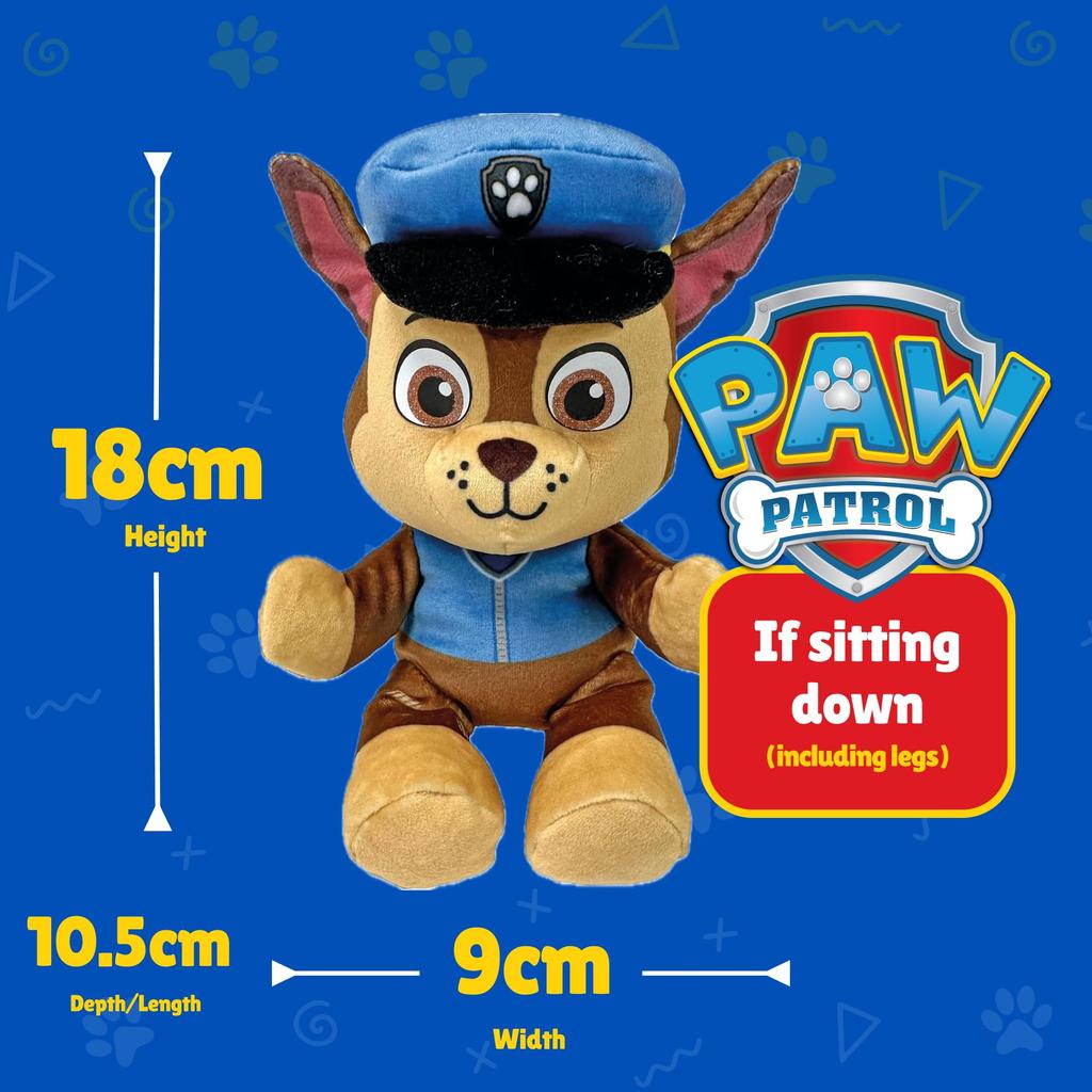 Ty Paw Patrol Плюшевая игрушка Чейз 44014 Размер: приблизительно. 15см
