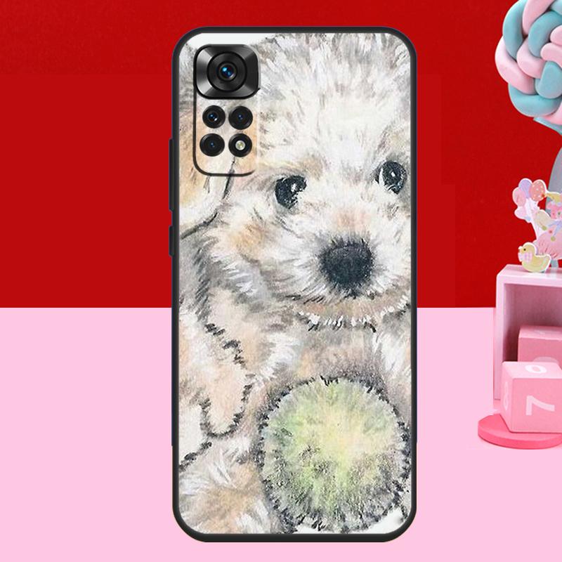 Bichon Frise Dog Puppy Case For Xiaomi Redmi Note 11 10 12 13 14 15 Pro Plus Redmi 15 C 14C 10C 12C 13C Soft Cover
