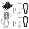 1Suit Sport Outdoor Hook Secure Mounting Hook Hammocks Chair Mount Hook for Aerials Yogas and Indoor Swing