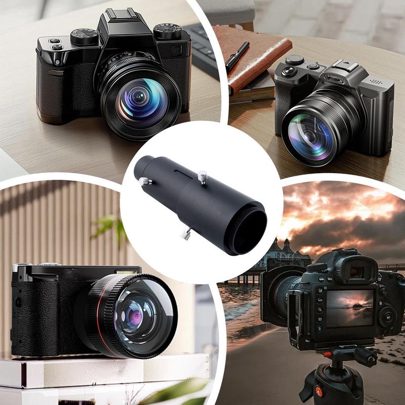 Camera Adapter For Telescope 1.25-Inch Astronomical Telescope Extension Tube M42x0.75 Thread Camera Photography Adapter