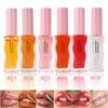 Fruit Honey Moisturizing Temperature Liquid Lipstick Honey Color Long Lasting Moistourizing Lip Makeup Lip Oil 8ml