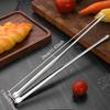 Stainless Steel Barbecue Clip Multifunctional Food Clip Home Bar Ice Clip Anti-slip Kitchen Gadget Accessories Bbq Accessories