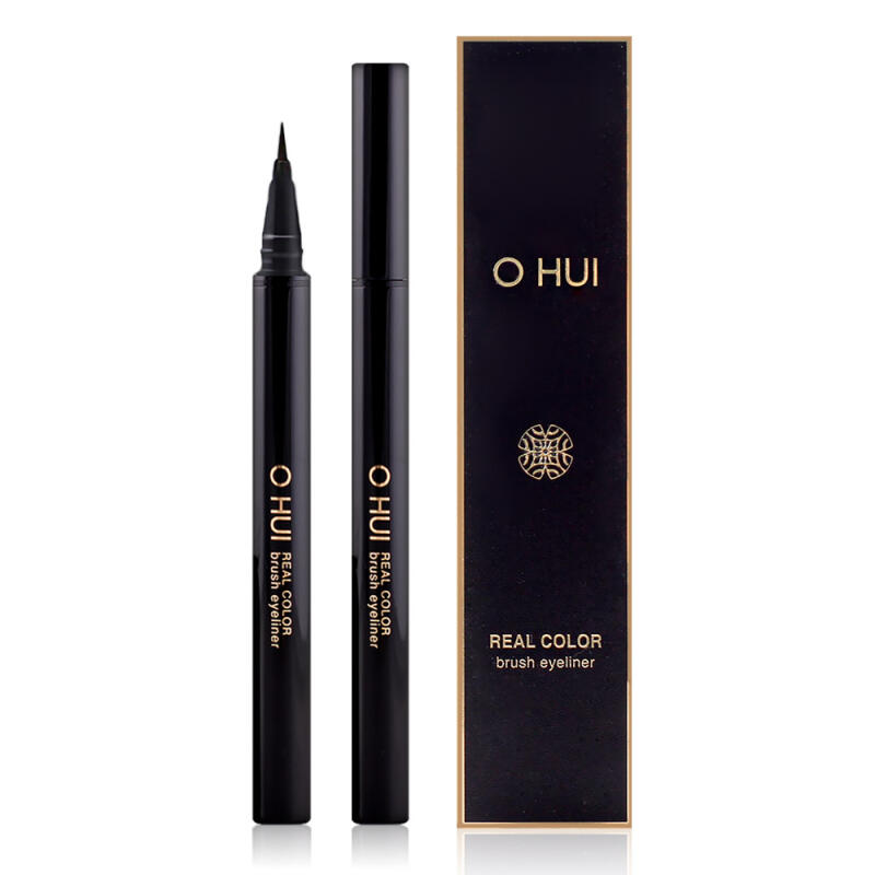 Ohui Real Color Brush Eyeliner 01 Black
