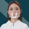 Прозрачная гигиеническая кухонная маска — предотвращает разбрызгивание слюны шеф-повара