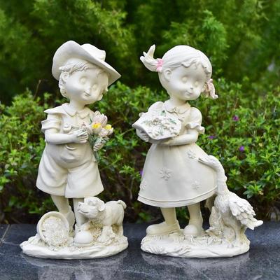 Европейские фигурки из смолы для украшения детской площадки на улице