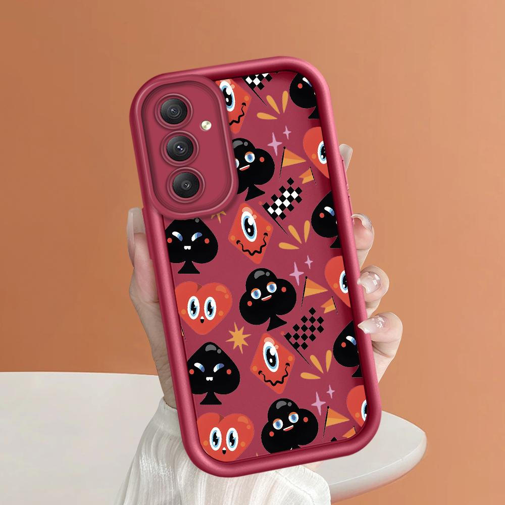 Мягкий силиконовый квадратный чехол с рисунком лестницы для телефона, полное покрытие, противоударный защитный резиновый чехол для камеры для Samsung