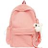 2025 High-Capacity Stylish Backpack for Girls - Schoolbag for Junior and Senior High Students