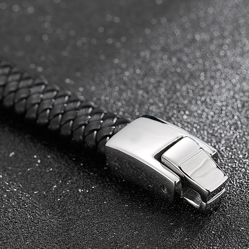 Мужской браслет в стиле панк-рок из нержавеющей стали с головой льва, 11 мм, кожаные ремешки на руки, аксессуары для мужчин, манненская повязка на руку