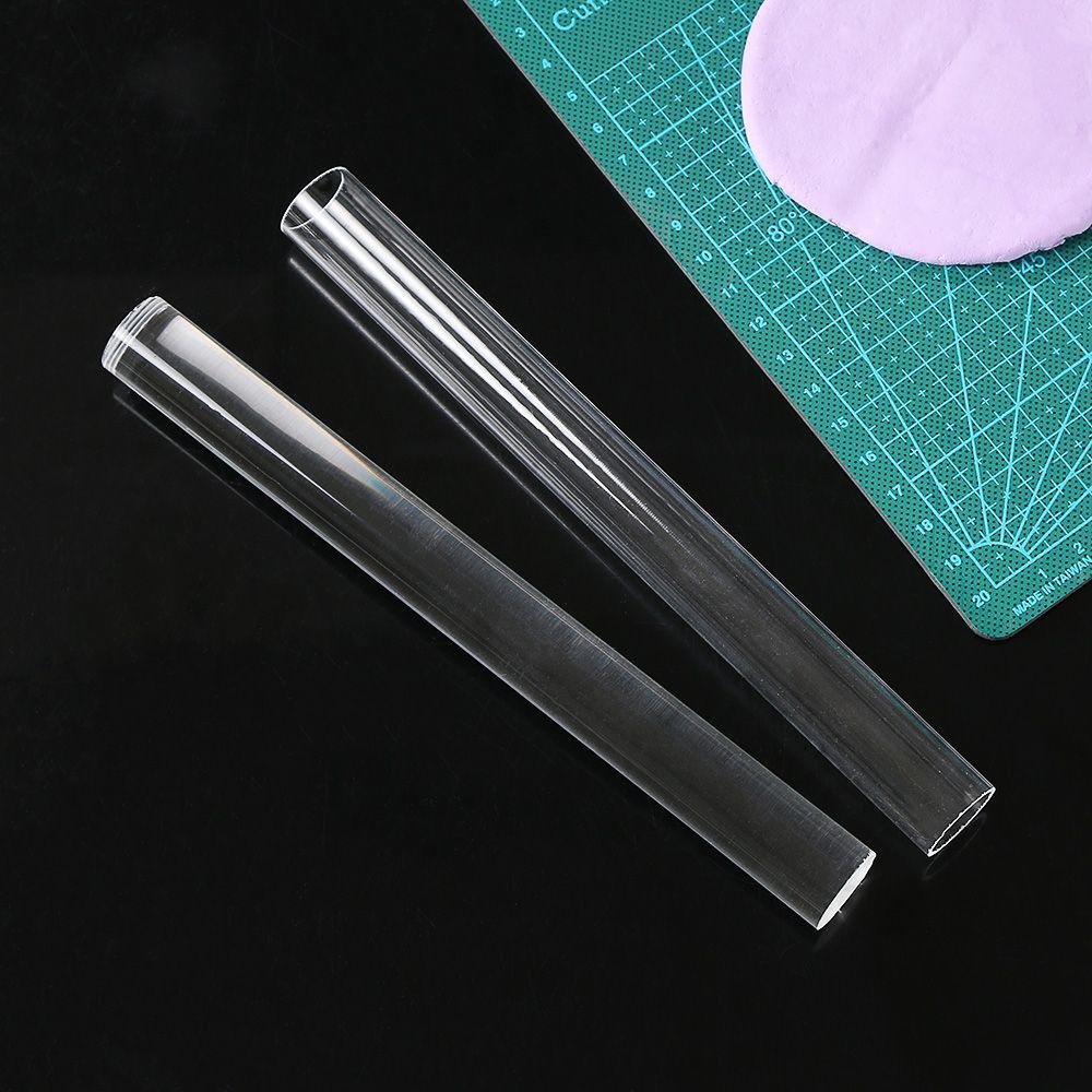 Shaping Cylindrical Sticks DiyCraft Acrylic Rod Pottery Tools Transparent Clay Roller