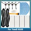 Замена для Yeedi K650 робот-пылесос запасные части аксессуары основная боковая щетка фильтр Hepa тряпка для швабры ткань