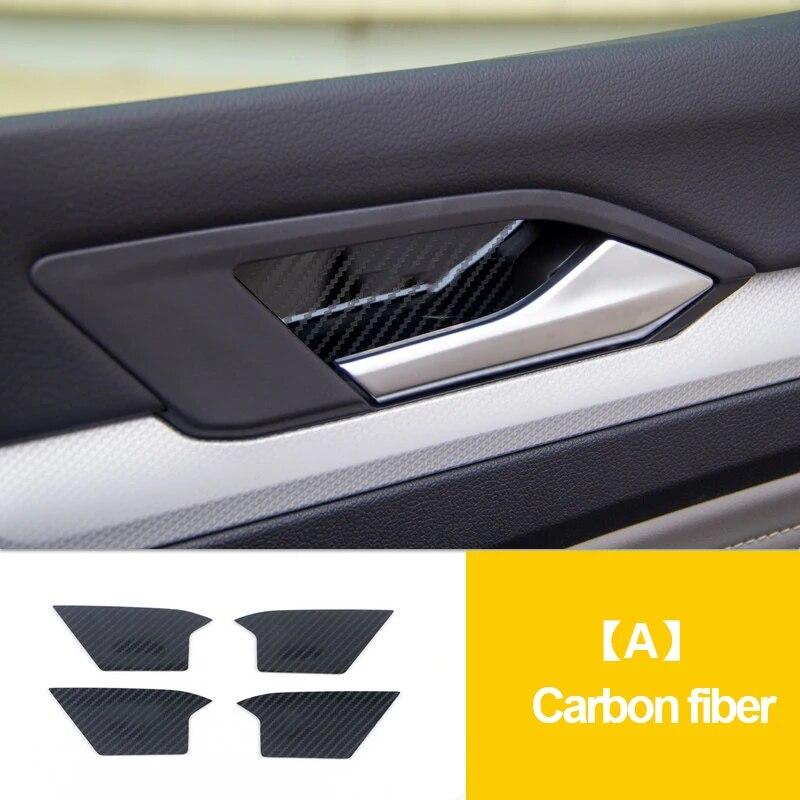 Для Volkawagen VW Golf 8 MK8 2022 Нержавеющая сталь автомобиля внутренняя дверная ручка чаша крышка отделка рамка наклейки аксессуары
