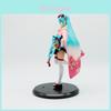 ПВХ модель-украшение Hatsune Miku с длинными волосами в кимоно для коллекционеров и декора
