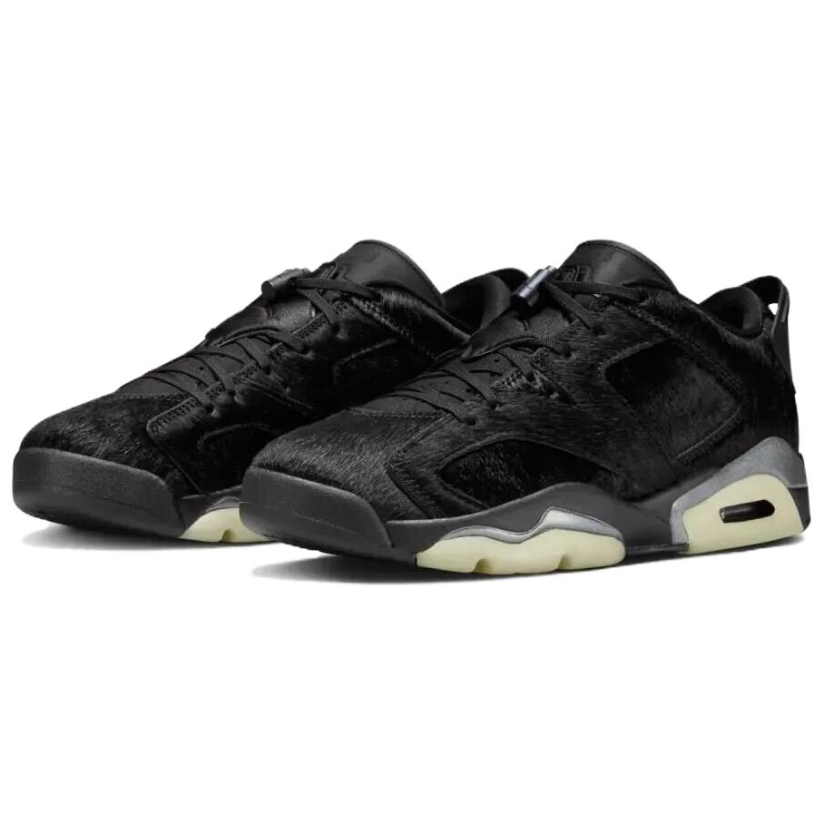 Женские кроссовки Air Jordan 6 Retro Low Blackout Черный-Черный IO9786-001