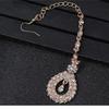 3Pcs Wedding Crystal Jewelry Set Fashion Rhinestone Choker Set  Dress Accessories