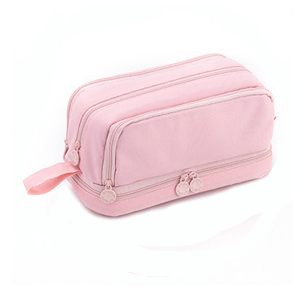 Wear-resistant Pencil Case With Compartments Pen Bag Cute Portable Pen Pouch  Gift for Children