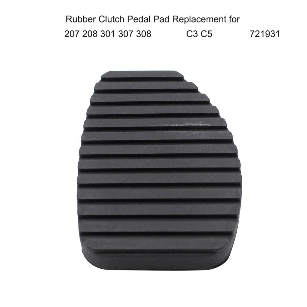 Genuine Brake Clutch Pedal Pad Rubber Cover Non slip Replacement for Peugeot 207 208 301 307 308 Citroen C3 C5 Picasso