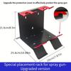 Universal Paint Gun Holder for HVLP Spray Guns - Workshop Auto Repair Tool Rack Supports Gravity Siphon Pressure Feed