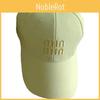 Color Fashion Solid Gold Letter Decoration Neutral Casual Sunshade Baseball Cap