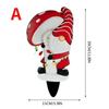 Christmas Decoration Santa Claus Snowman Tree Courtyard Plugin Christmas Decor for Garden Backyard Outdoor Home Decoration