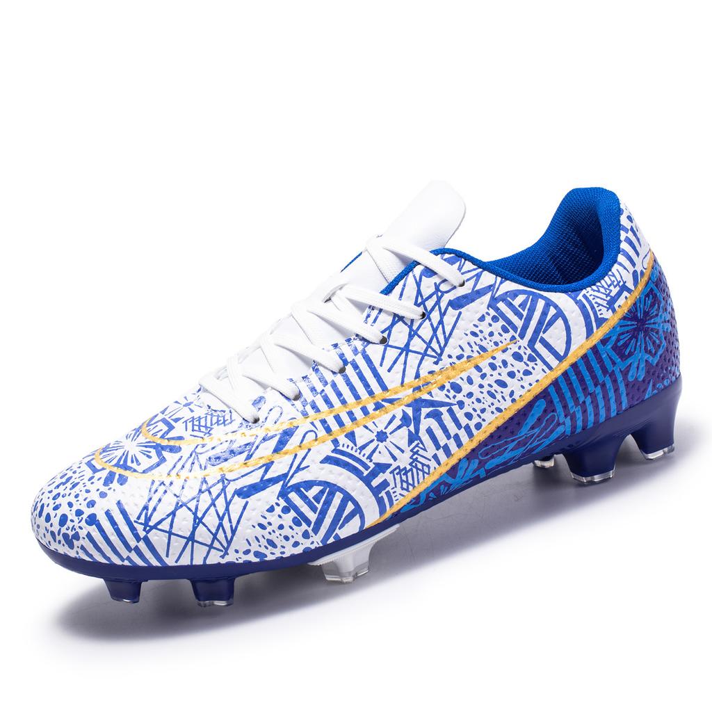 Футбольные бутсы с низким верхом Tf Broken Nails Искусственный газон AG Nails Кожаные ноги Мальчики и Девочки Дети Молодежь Студенты Тренировочные Кроссовки