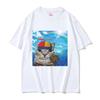 2026 Cat Funny Meme Graphic Tshirt Unisex Wounisex Fashion Oversized Streetwear Unisexs Casual Humor Short Sleev