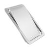 Stainless Steel Garbage Flap Lid Trash Bin Cover Built-in Balance Swing Flap Garbage Lid for Kitche