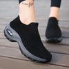 Fashion Women Platform Sneakers Woman Casual Shoes Cushion Sneakers Ladies Comfortable Low Top Sock Sneakers Non-slip Walking Shoes
