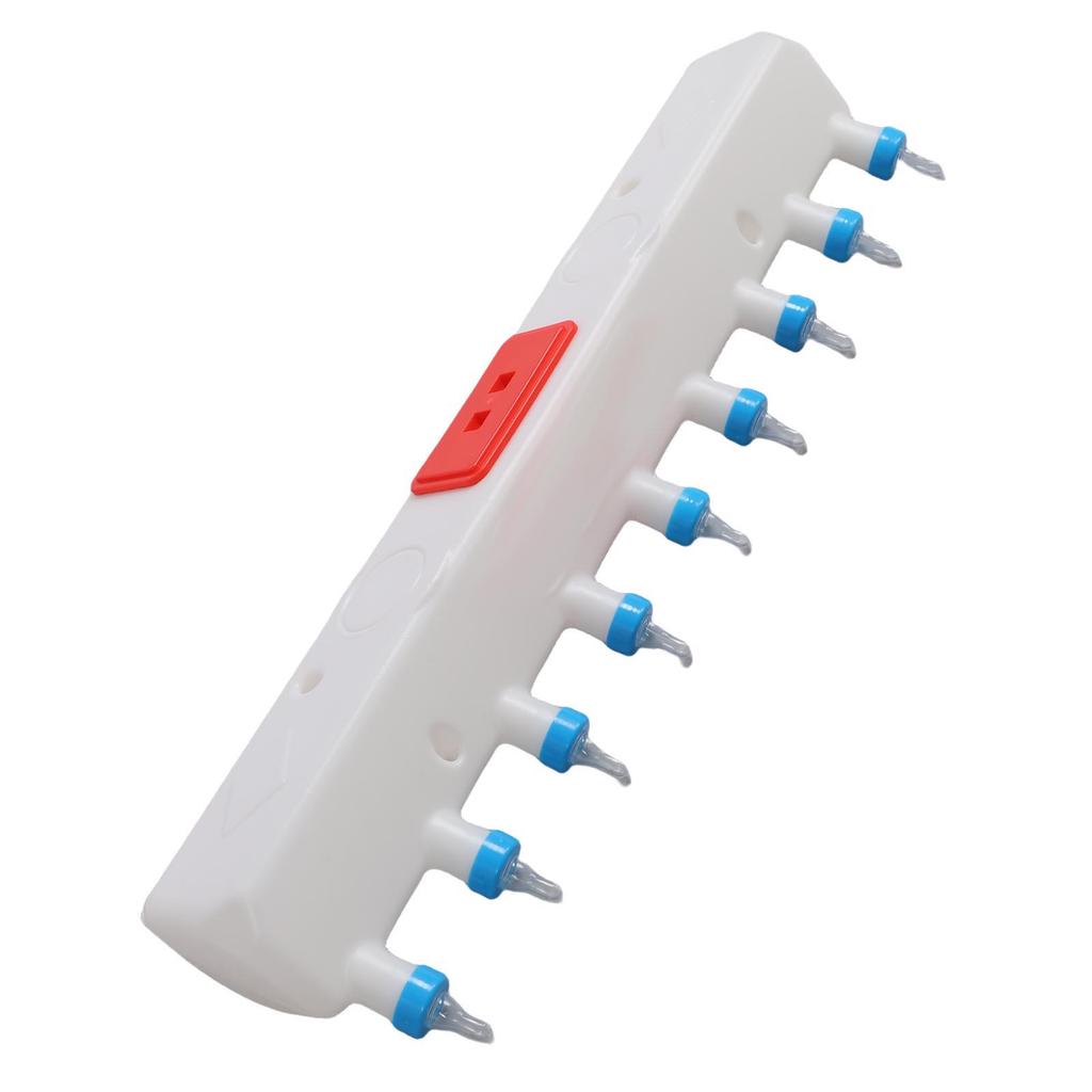 Lamb Drink Feeder Raising Equipment 9 Nipples Enhanced Comfort Easy Cleaning Livestock Teat Milk
